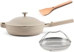 2.0-10.5-Inch Nonstick, Toxin-Free Ceramic Cookware | Versatile Frying Pan, Skillet, Saute Pan | Stainless Steel Handle | Oven Safe | Lightweight Aluminum Body |