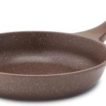 Nonstick Frying Pan Skillet, Granite Coating Omelette Pan, Healthy Stone Cookware  PFOA Free, Toffee Brown (9.5 Inch)