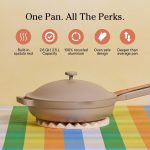2.0-10.5-Inch Nonstick, Toxin-Free Ceramic Cookware | Versatile Frying Pan, Skillet, Saute Pan | Stainless Steel Handle | Oven Safe | Lightweight Aluminum Body | - Image 2